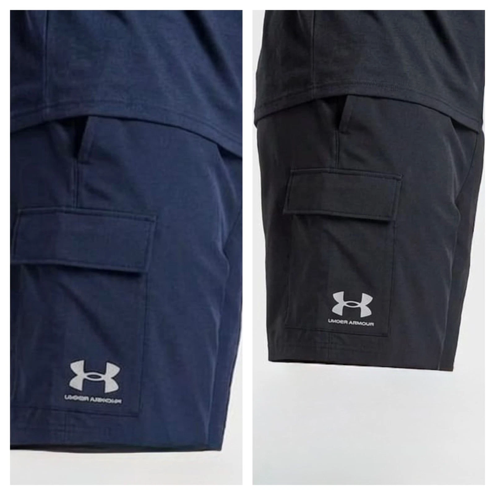 Under Armour Mens Cargo Shorts Stretch Activewear Gym Sports Black Grey Navy
Opens in a new window o
