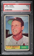 1961 Topps Stan Musial #290 PSA 3 HOF 0h75