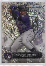 2022 Bowman Sterling Rookies Speckle Refractor 42/99 Colton Welker #BSR-24 4f5