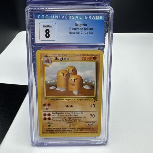 Dugtrio graded CGC 8 for sale on eBay