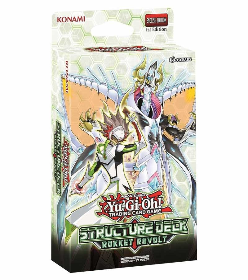 YUGIOH 1ST ED ROKKET REVOLT (SDRR) STRUCTURE DECK FACTORY SEALED NEW