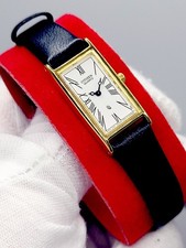 Orologio Citizen Quarzo Tank Vintage 1999 [COME NUOVO] Tono Oro Quadrante Bianco Numeri Romani