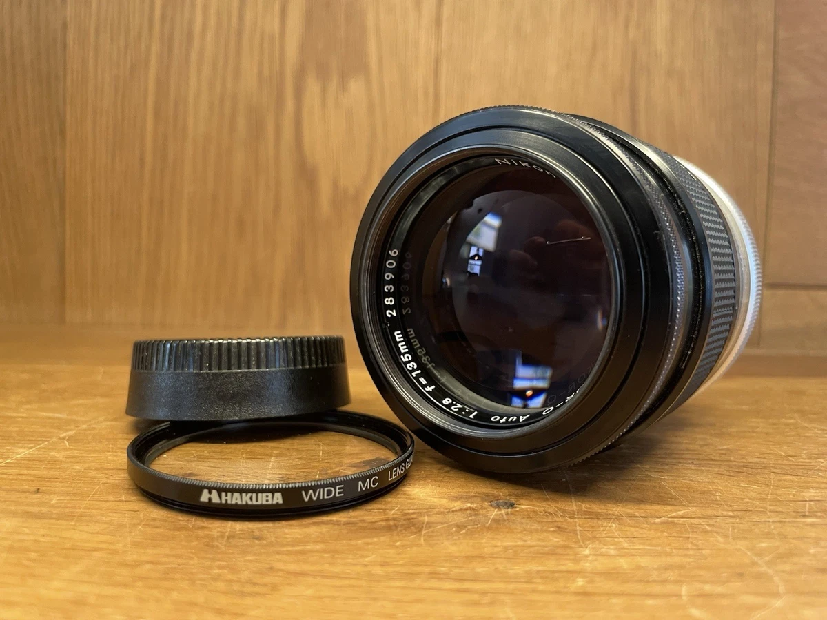 Nikon NIKKOR f/2.8 Camera Lenses 135mm Focal for sale - eBay