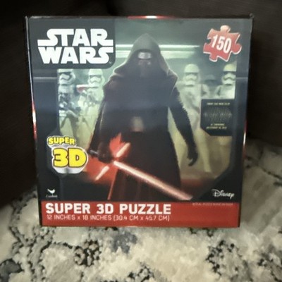 Star Wars Super 3D Jigsaw Puzzle 2015 -New sealed Box Has Damage