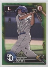 2016 Bowman Draft Draft Picks Green 36/99 Hudson Potts #BD-52 0b3