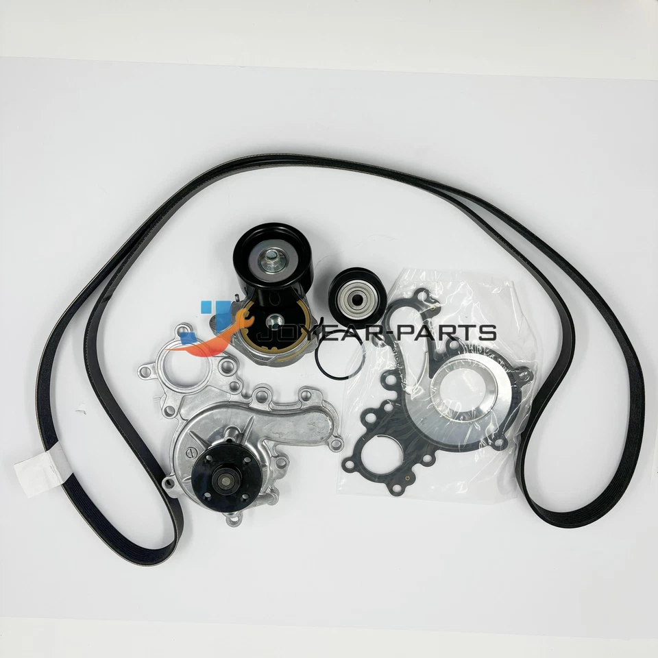 New OEM Drive Belt Tensioner Pulley Water Pump Kit for Toyota Tundra 5.7L - Image 4 of 4