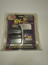 New Bright Rechargeable 6.0V NiCd Battery Pack 6v Battery Charger NOB