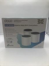TP-Link Deco X55 3-Pack AX3000 Whole Home Mesh WiFi 6 System NEW UNOPENED 