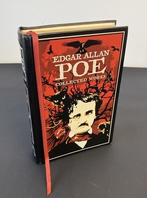 2011 Edgar Allan Poe Collected Works Deluxe Leather Bound Book Gilded