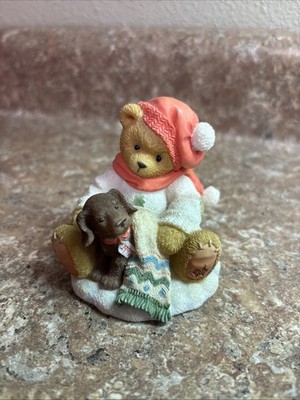 1997 Cherished Teddies Lee You're Bear's Best Friend 272167.Dog Enesco Vintage