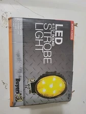 NEW BUYERS POST-MOUNTED 4.5 INCH LED STROBE LIGHT 8891015