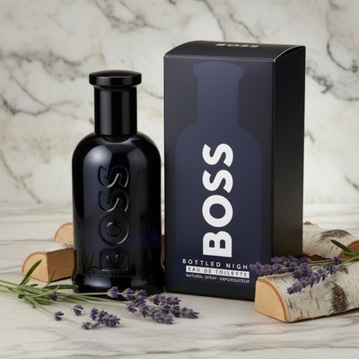 BOSS #6 BOSS BOTTLED NIGHT by Hugo Boss Cologne Men EDT 3.3 / 3.4