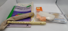 SUZUKI E RECORDER Student Flute Musical Instrument w/ Extras