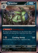 Miscellaneous Cards & Products #135/193 Tyranitar