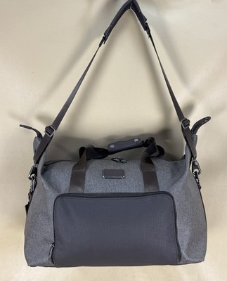 Preowned Tumi Alpha 2 Grey Double Expansion Travel Satchel Carry