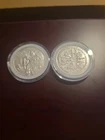 1 Troy oz Eric Bloodaxe Design .999 Fine Silver Round