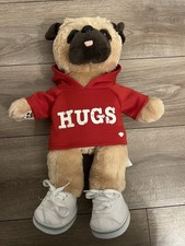 Build A Bear Valentines Love Pug Dog BNWT