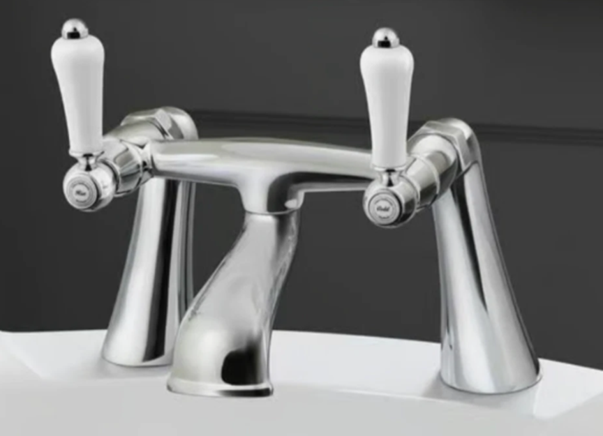 Nabis Barford Lever 2 Tap Hole Bath Filler Tap Chrome A05020 Brand New in Box