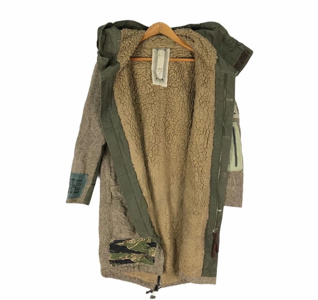Rare japanese brand Do-Le Project x And A riot riot riot parka jacket men image 7