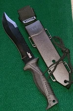 SOG PINNACLE - BOWIE 420 KNIFE HQ EDITION 7.2” BLADE - New In Package