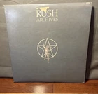 RUSH Archives x3 Vinyl Triple LP Record SRM-3-9200 1st PRESS MASTER DISC VG+