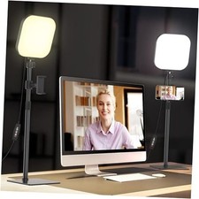 Video Conference Lighting, 180 LED Video Light with 3 Color 5 2-Pack