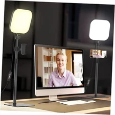 Video Conference Lighting, 180 LED Video Light with 3 Color & 5 2-Pack