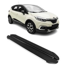Trittbretter Seitenschweller für Renault Captur 2013-2020 Aluminium Schwarz Grau Trittbretter Seitenschweller für Renault Captur 2013-2020 Aluminium Schwarz Grau