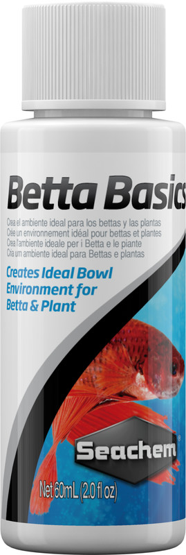 Seachem Betta Basics 60ml/20floz Free Shipping!