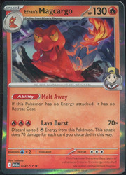 Ethan's Magcargo 024/217 Ascended Heroes Holo Rare