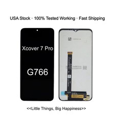 100 For Samsung Galaxy Xcover 7 Pro SM-G766U G766U1 LCD Touch Screen Digitizer