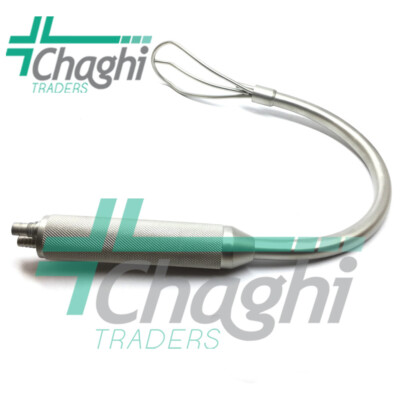 Miller Wave Retractor with Suction tube and Fiber Optic Guide Light Chaghi Trade