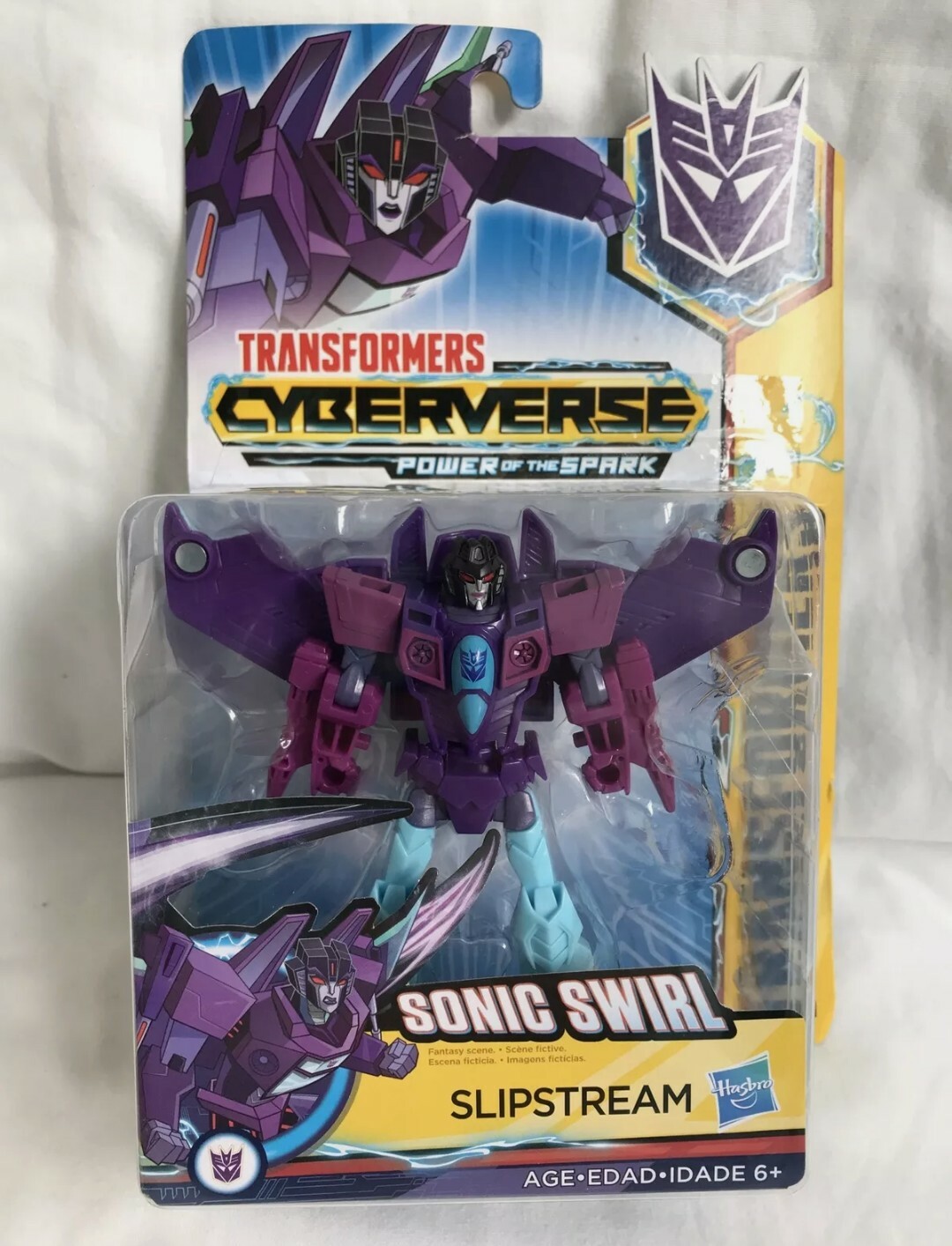 Transformers Sonic SWIRL SLIPSTREAM  Cyberverse Power of the Spark 2019 New Rare