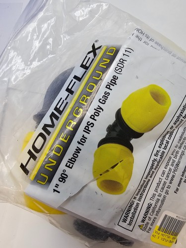Home-Flex 1" Elbow 90 Underground for IPS Poly Gas Pipe SDR 11 18-406-010 - Picture 3 of 4