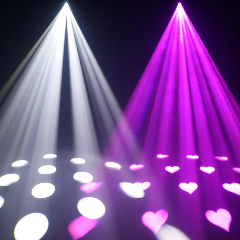 2 x Equinox Helix XP 150w Gobo Flower White with Carry Bag LED DMX DJ Stage - Image 3 of 4