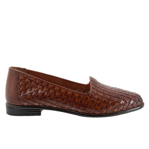 Trotters Women Deanna Mini Dot Slip On Loafer Shoes Size 8.5 Black