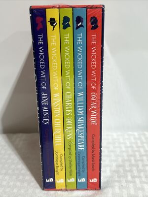 The Wicked Wit Collection: Austen, Churchill, Dickens, Shakespeare & Wilde Set
