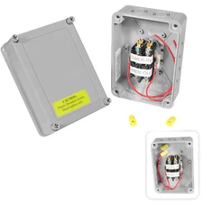 1522 Pump Start Relay for Irrigation Systems with Housing 3 HP / 110V / 220V 24V