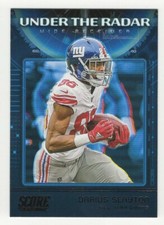 Darius Slayton 2020 Score Under The Radar Card; New York Giants