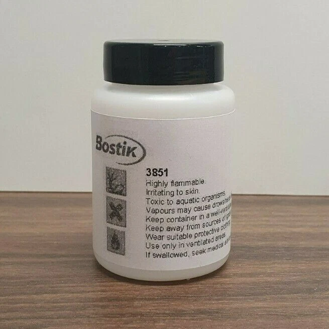 BOSTIK 3851 LATEX RUBBER ADHESIVE GLUE Latex Rubber Glue Bostik 3851 for latex clothing mask catsuit 60ml