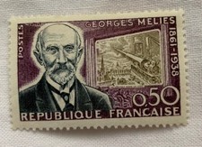 Timbre France GEORGES MÉLIÈS 1861-1938 1284 1961 neuf luxe