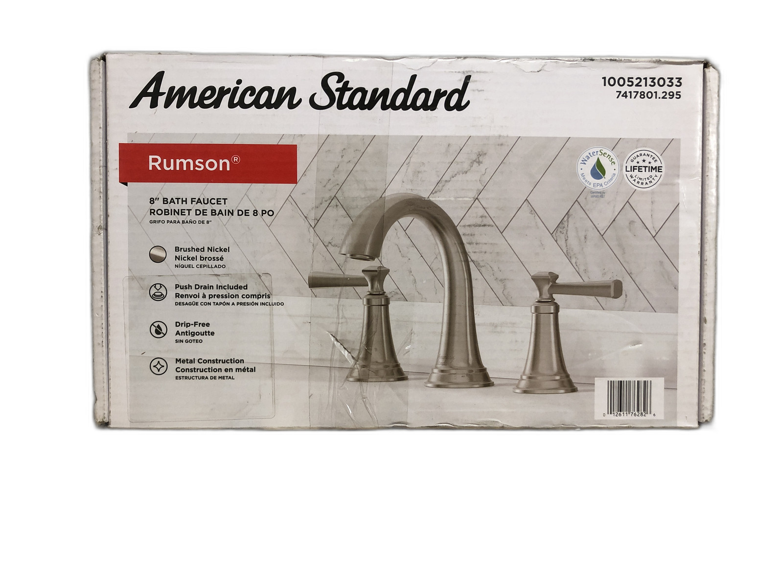 American Standard Rumson 8" Widespread 2-Handle Bathroom Fau