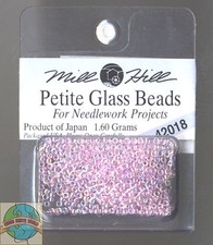 Mill Hill Petite Glass Beads 1.60g Crystal Pink 42018