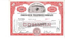 Certyfikat magazynowy firmy telefonicznej Porto Rico