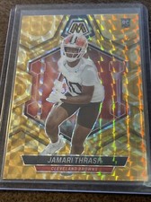 2024 Panini Mosaic - Rookies Reactive Yellow Mosaic Prizm #394 Jamari Thrash...