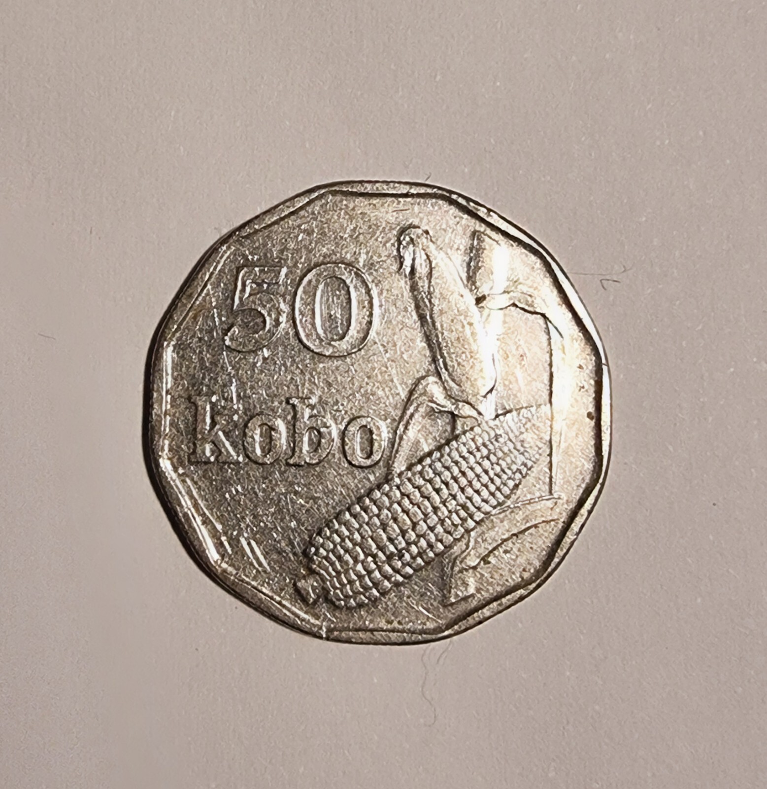 Nigeria 50 Kobo 1991 Corn Coin WCA 9027 – Antique Coins World
