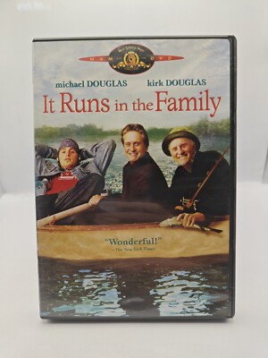 It Runs in the Family DVD Widescreen (Kirk Douglas, Michael Douglas) 2003 Family