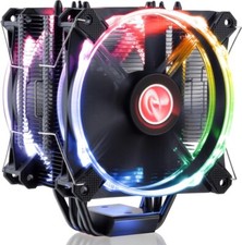 Raijintek Fan 0R100075 LETO RGB CPU Direct Contact Sleeve Bearing 4Pin RGB 4Pin