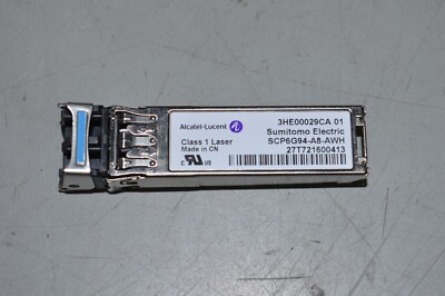 Alcatel-Lucent 3HE00029CA-01 SCP6G94-A8-AWH SMF 1550nm 70km DOM Transceiver SFP