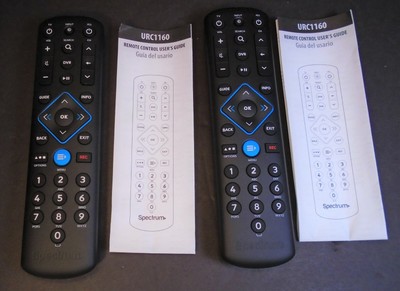 Lot Of Two 2 Lightly Used Spectrum Urc1160 Remote Controls